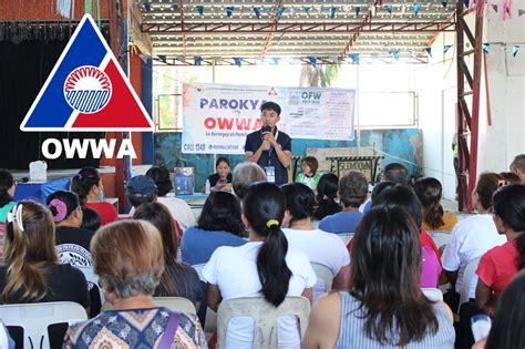 owwa pagadian|OWWA to fully implement 'Parokya ng OWWA' program in ZamboSur.